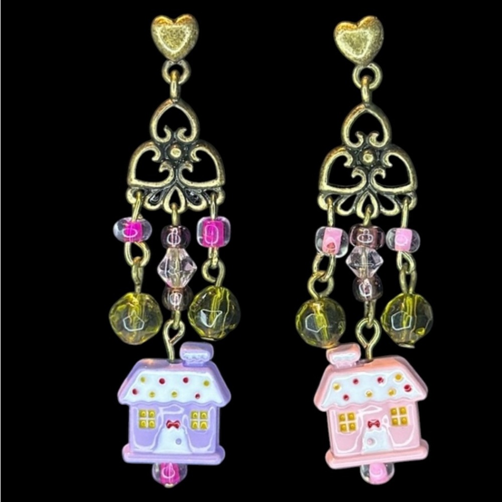 NEW Premier Design upcycle earrings